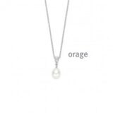 BB332 Ketting met hanger parel