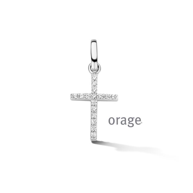 Orage hanger kruis zirconium