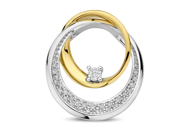 y2349 you and me hanger18ct briljant 0.180ct