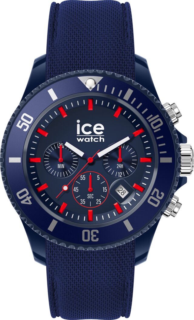 Ice chronoDark blue Red large