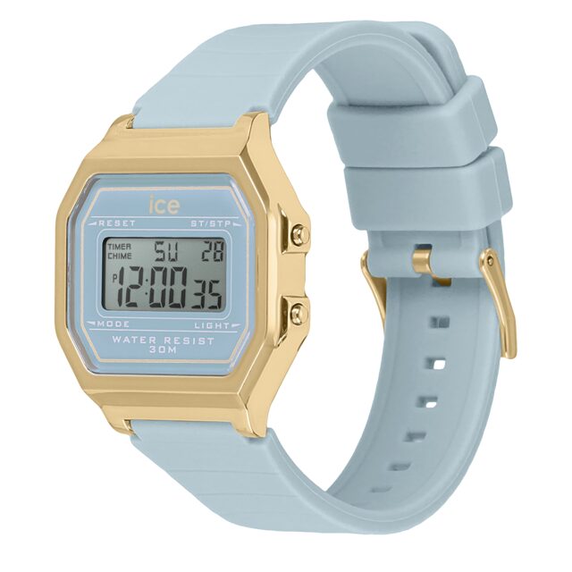 Ice Digit Retro Tranquil blue Small