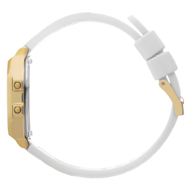 Ice Digit Retro White gold Small
