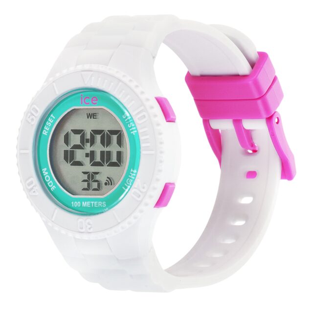 Ice Digit White turquoise Small 