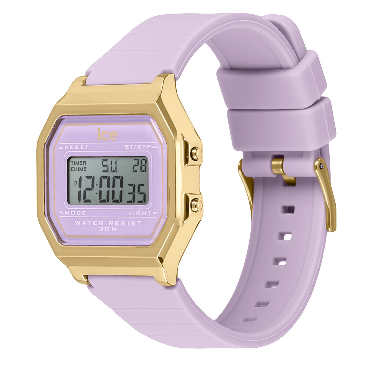 Ice Digit Retro  lavender petal  Small
