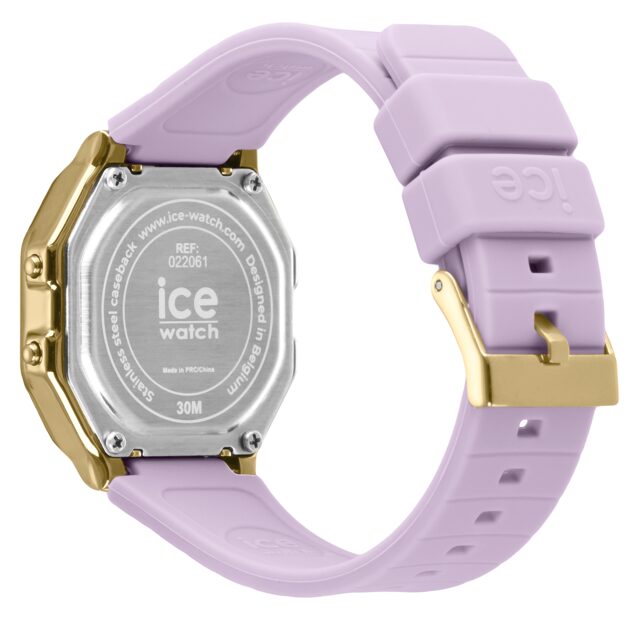 Ice Digit Retro  lavender petal  Small