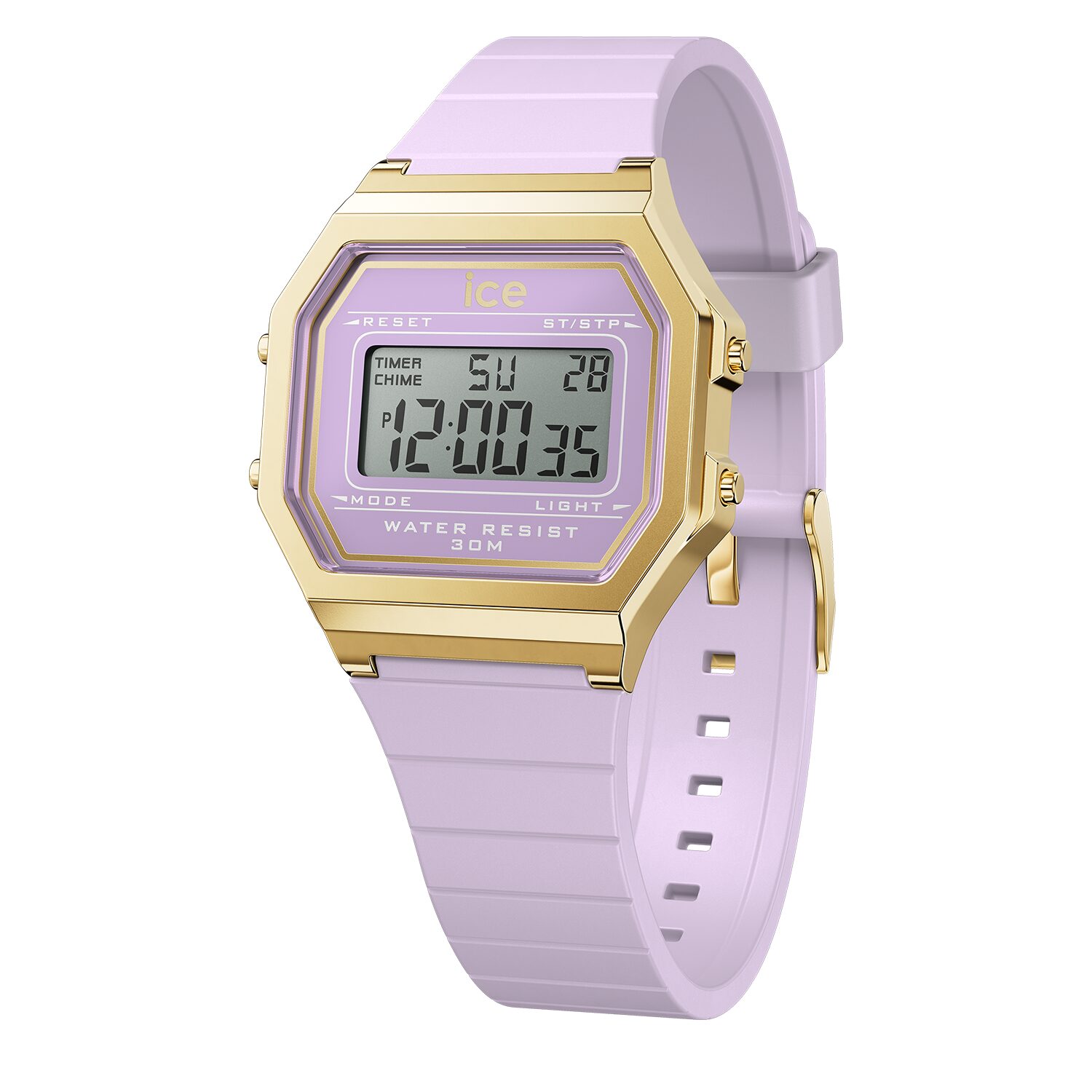 Ice Digit Retro  lavender petal  Small