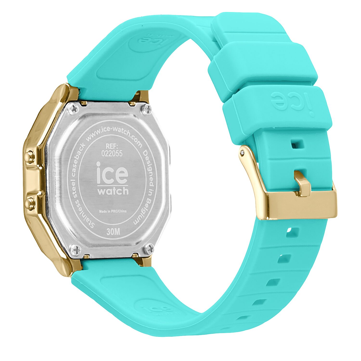 Ice Digit Retro Blue curacao Small