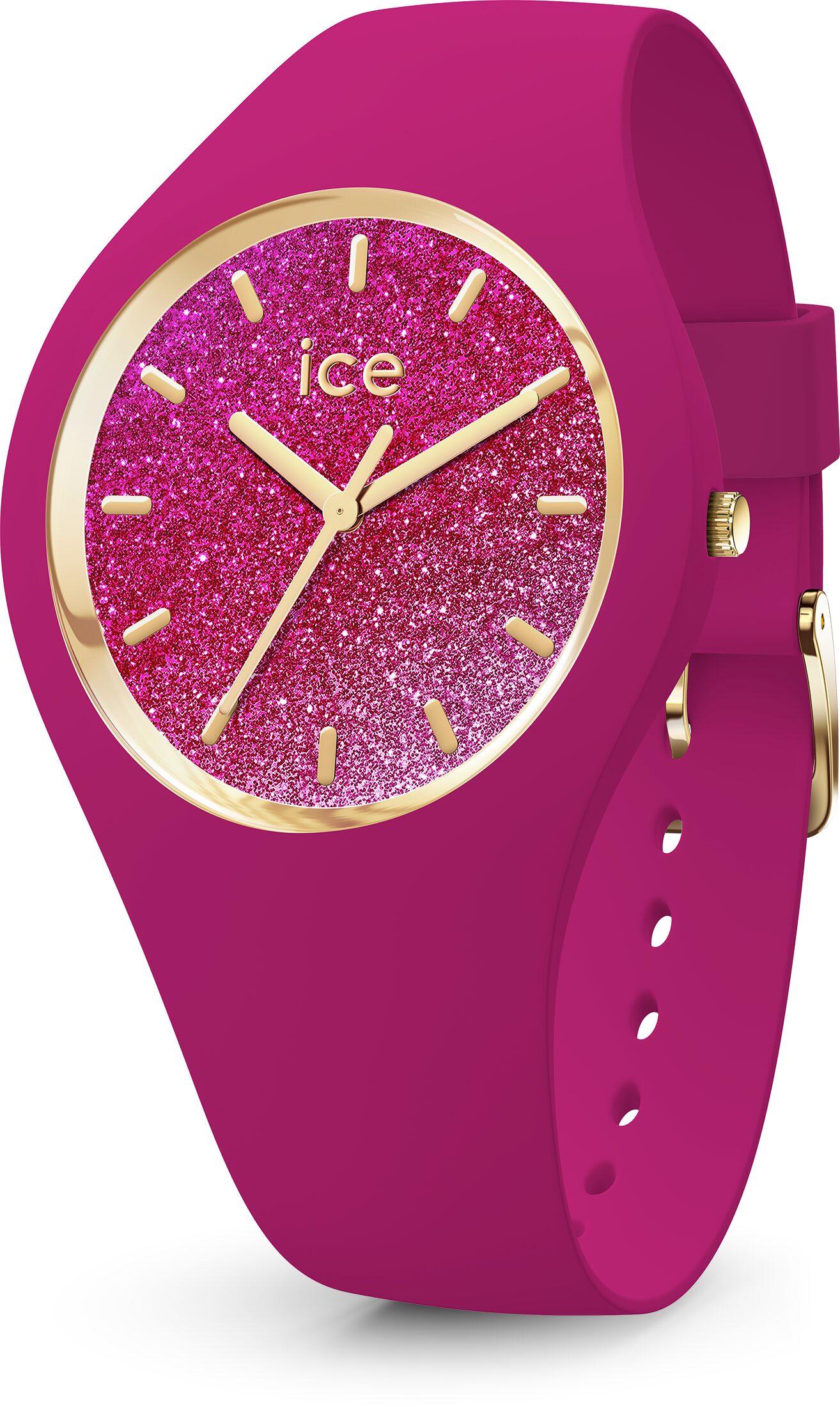 022575 ice glitter fuschia pink 