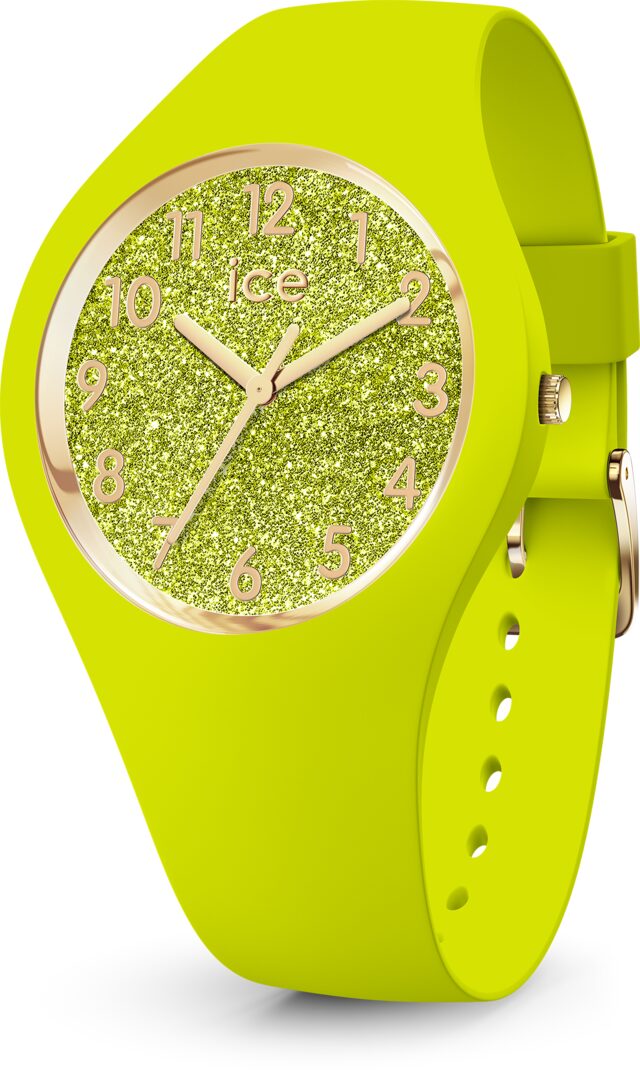 Ice glitter neon pink Small