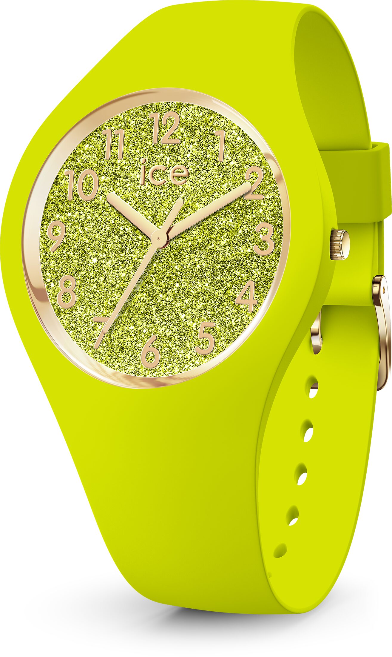Ice glitter neon pink Small