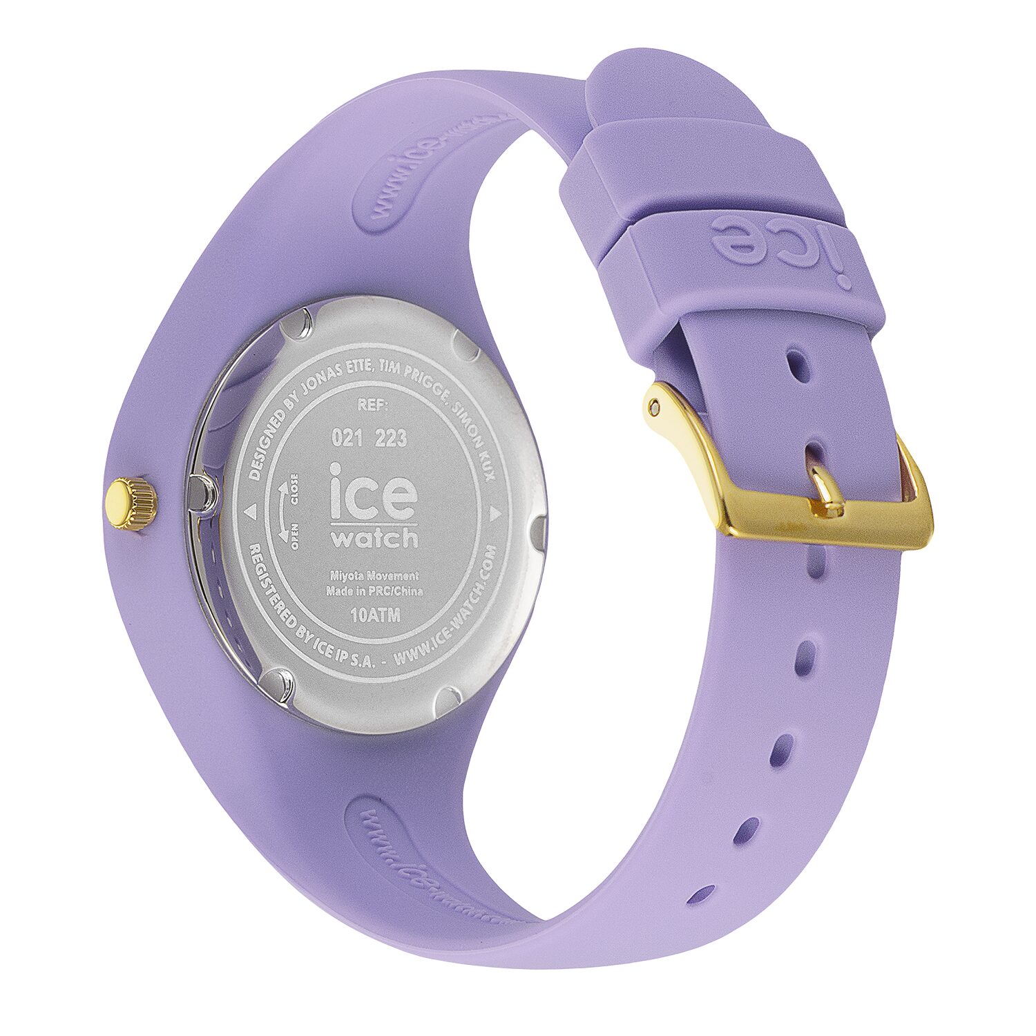 Ice glitter digitaal lavender Small