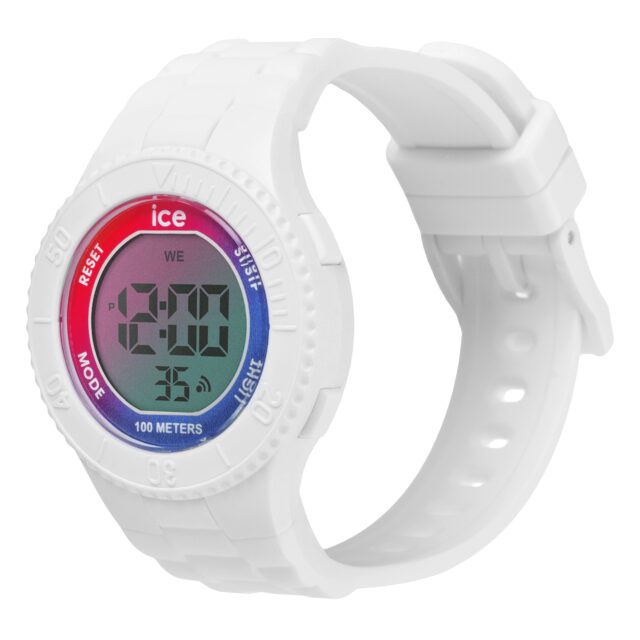 Ice Digit Sunset rainbow white Small