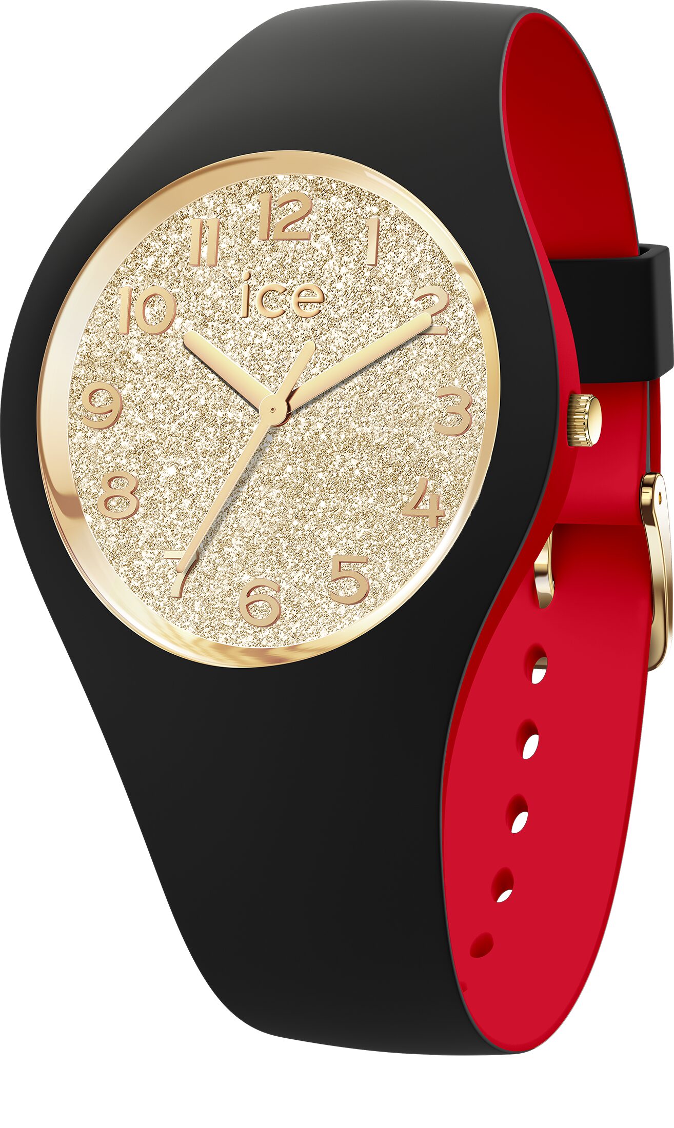 ice loulou 022325 black gold glitter Small