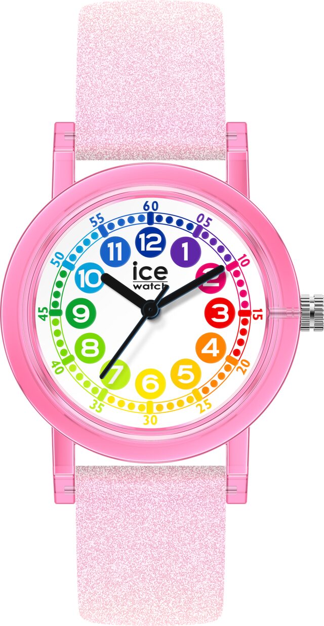 022689 Ice Learning pink glitter small