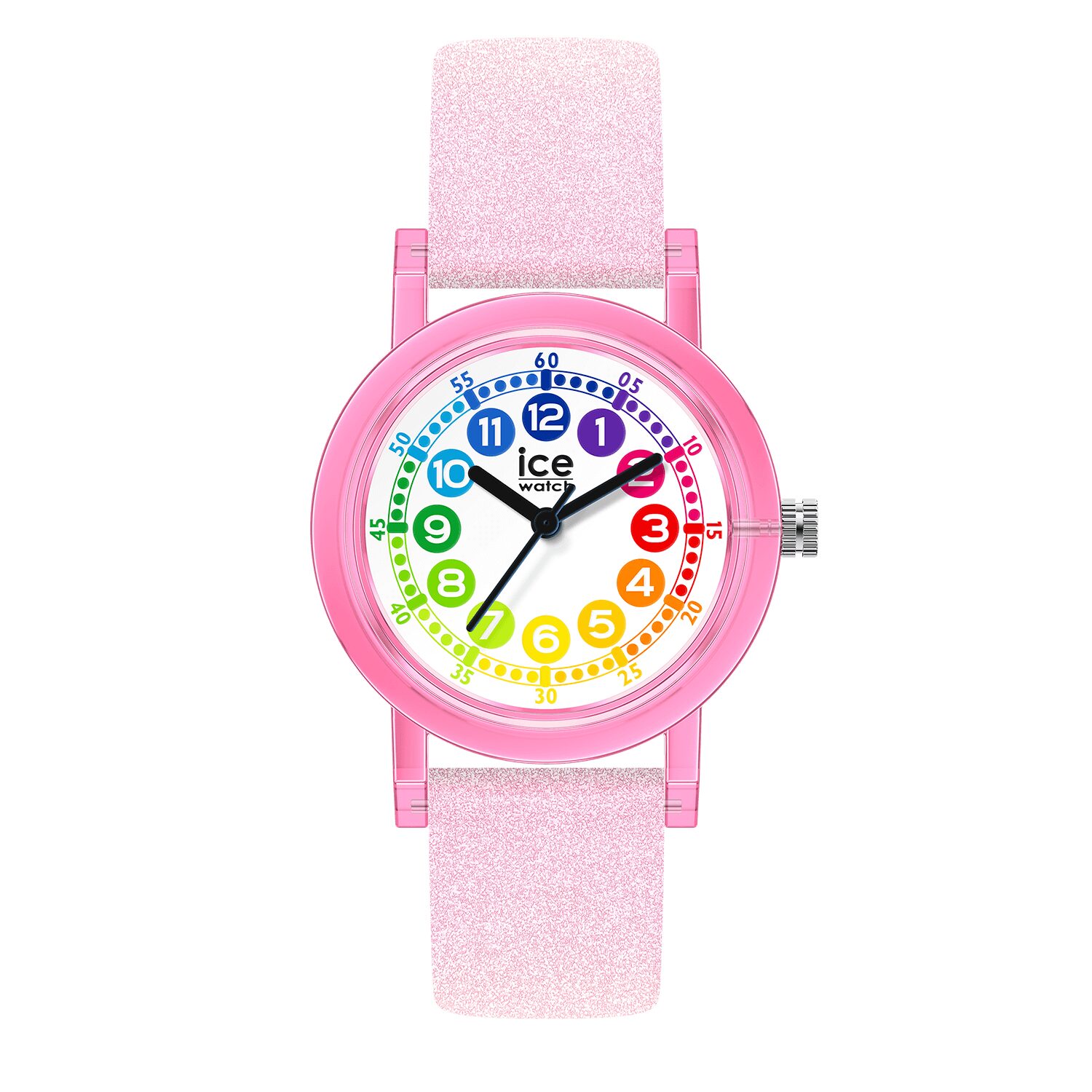 022689 Ice Learning pink glitter small