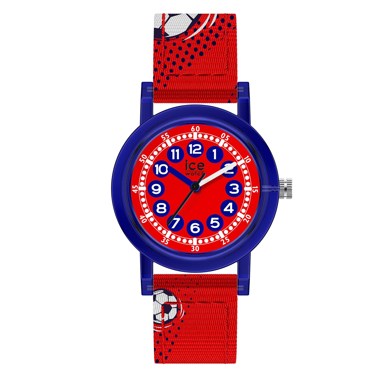 022694 Ice Learning red football small