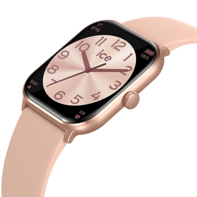 Ice Smart Ice 1.0  Rose gold  2 bands nude - black 1.85