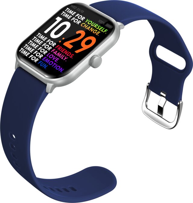 Ice Smart Ice 1.0 Zilver  2 bands black- navy 1.85