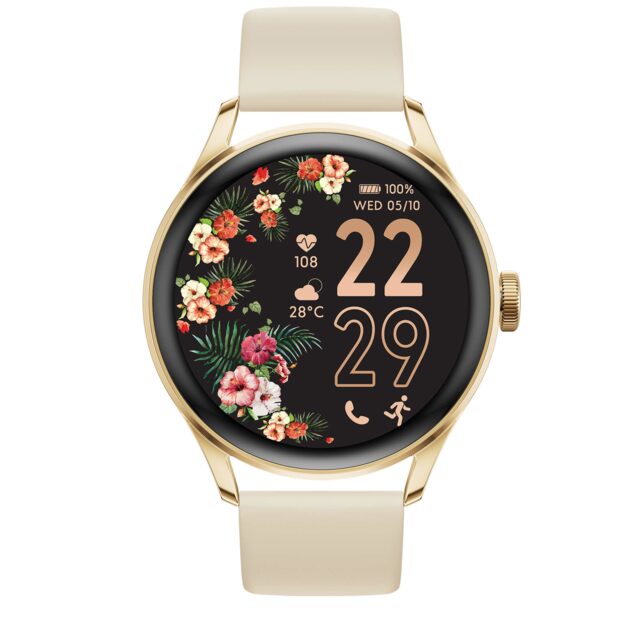 025115 ICE smart 3.0 - Gold - Beige - 1.2 AMOLED - GPS