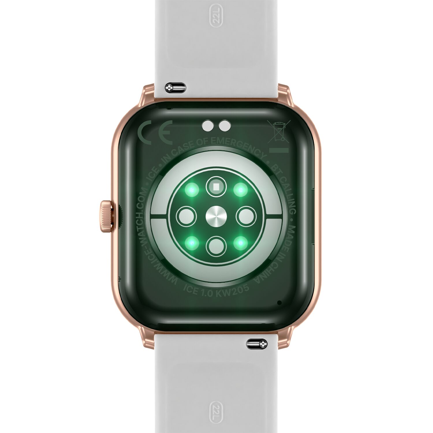 Ice Smart Ice 1.0  Rose gold  2 bands nude - White1.85