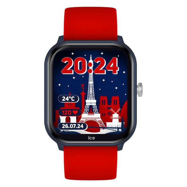 022794 Ice smart junior2.0 bleu - red