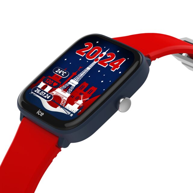022794 Ice smart junior2.0 bleu - red