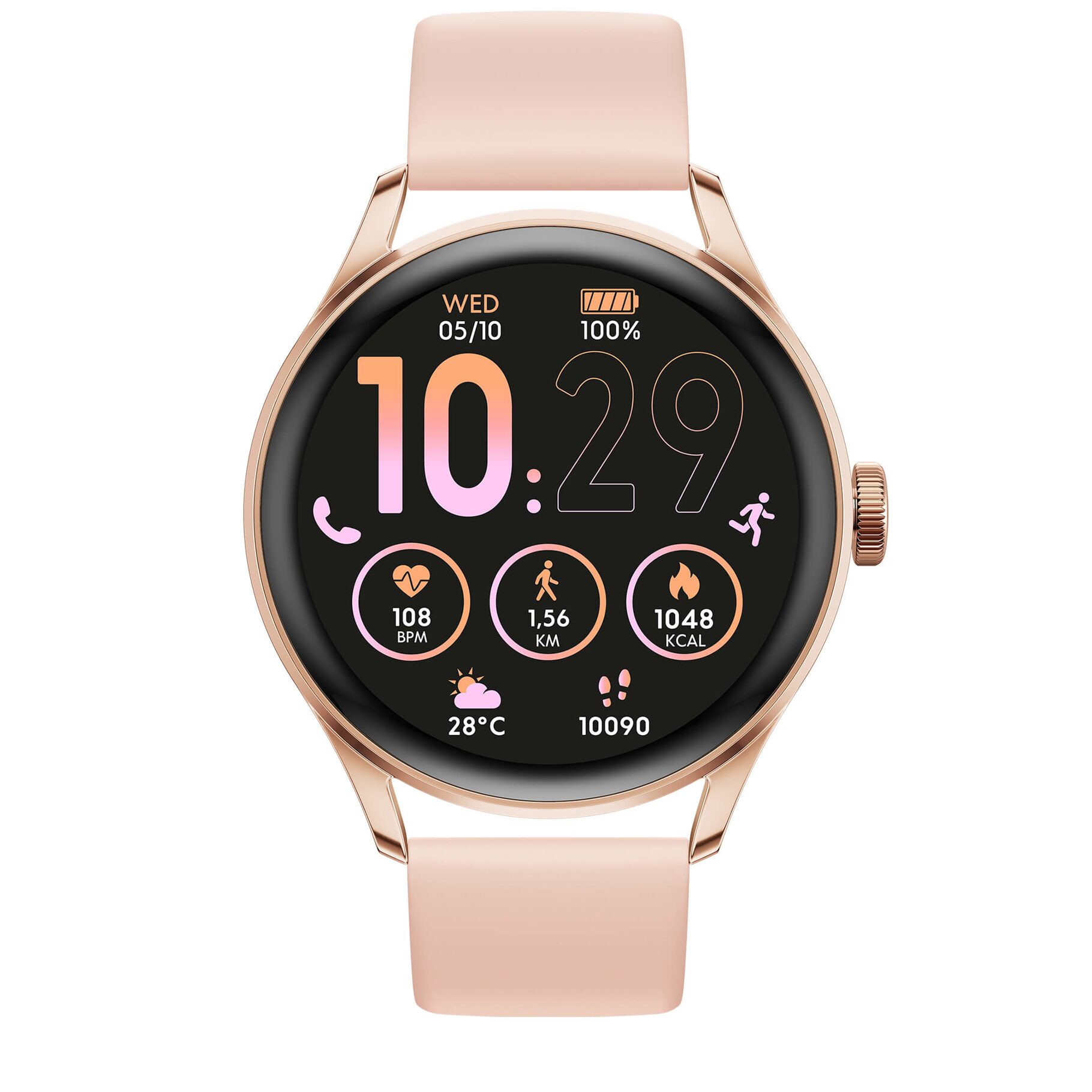 025103 ICE smart 3.0 - Rose-gold - Nude - 1.2 AMOLED - GPS