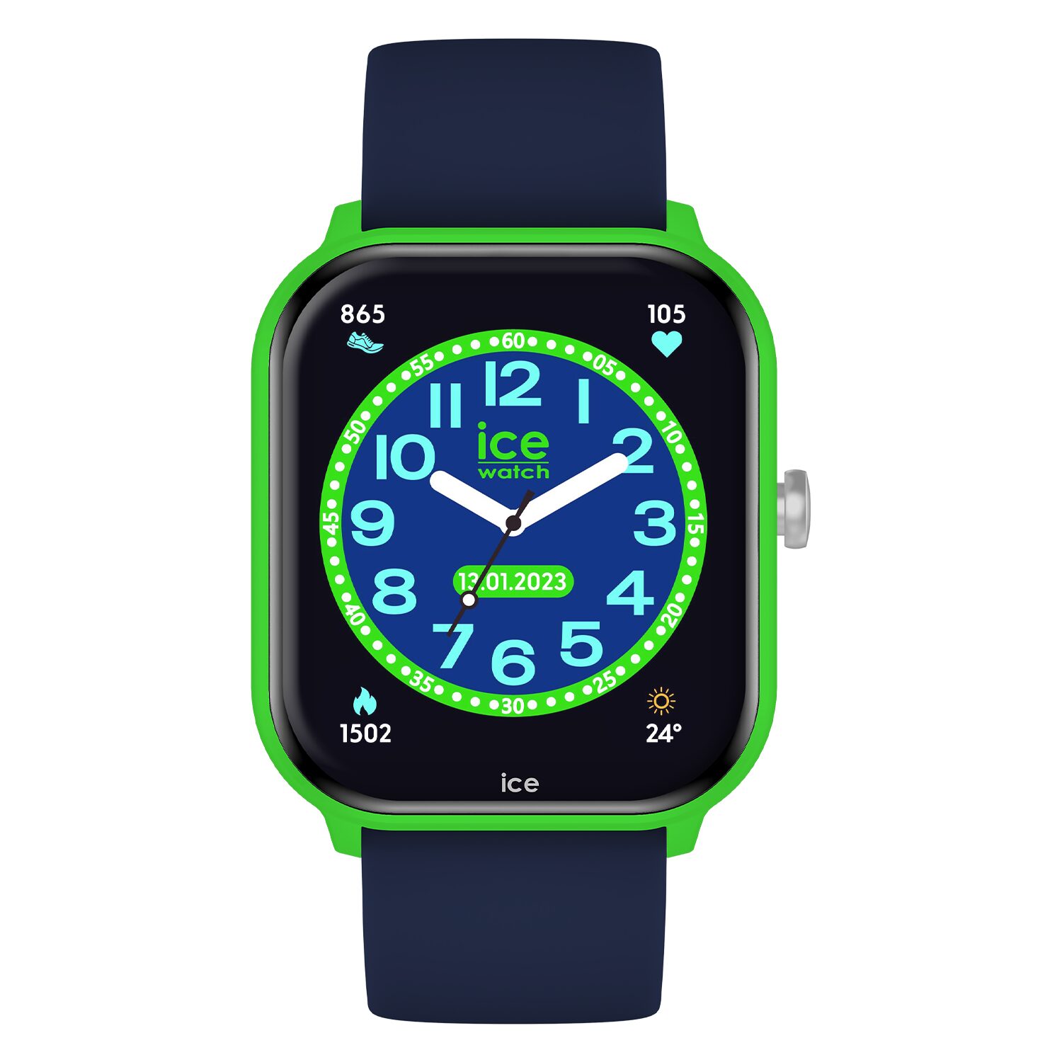 022790 Ice smart junior2.0 green - bleu