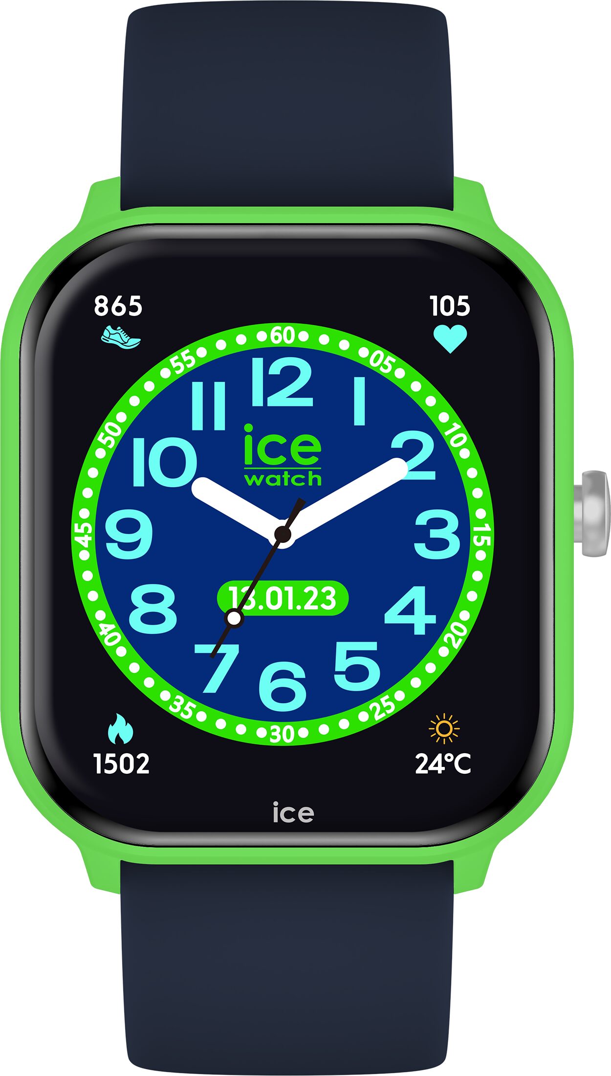 022790 Ice smart junior2.0 green - bleu