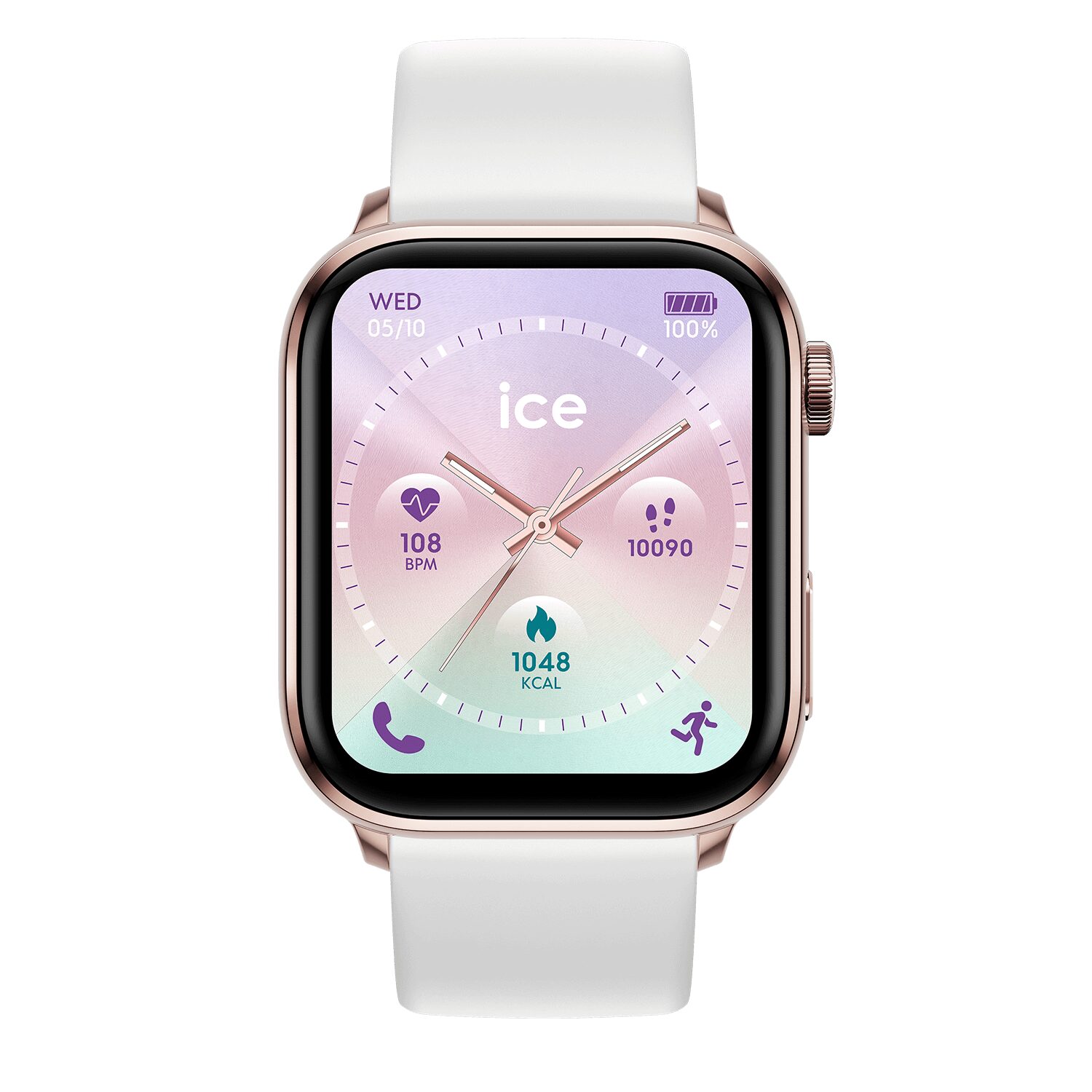 024302 Ice smart 3.0 rose- gold- White