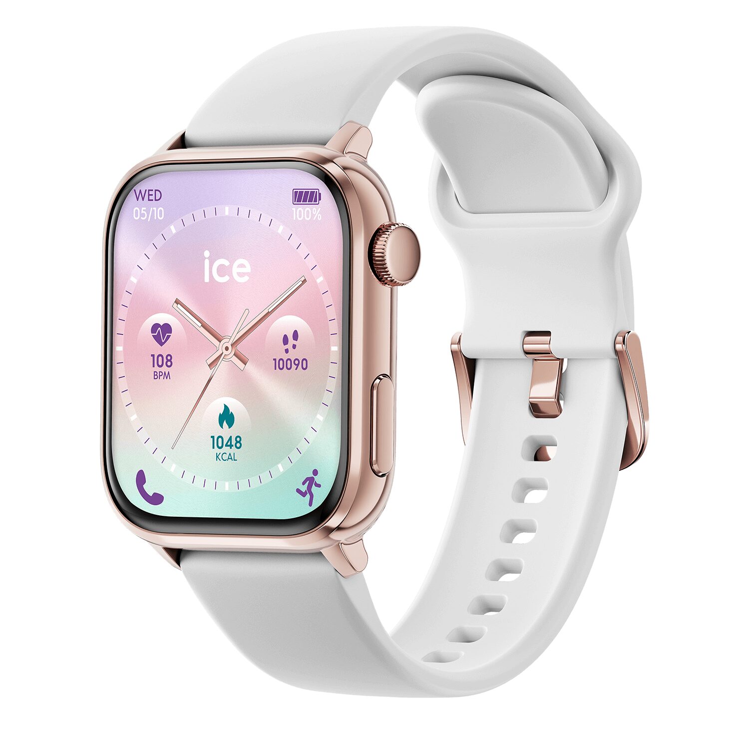 024302 Ice smart 3.0 rose- gold- White