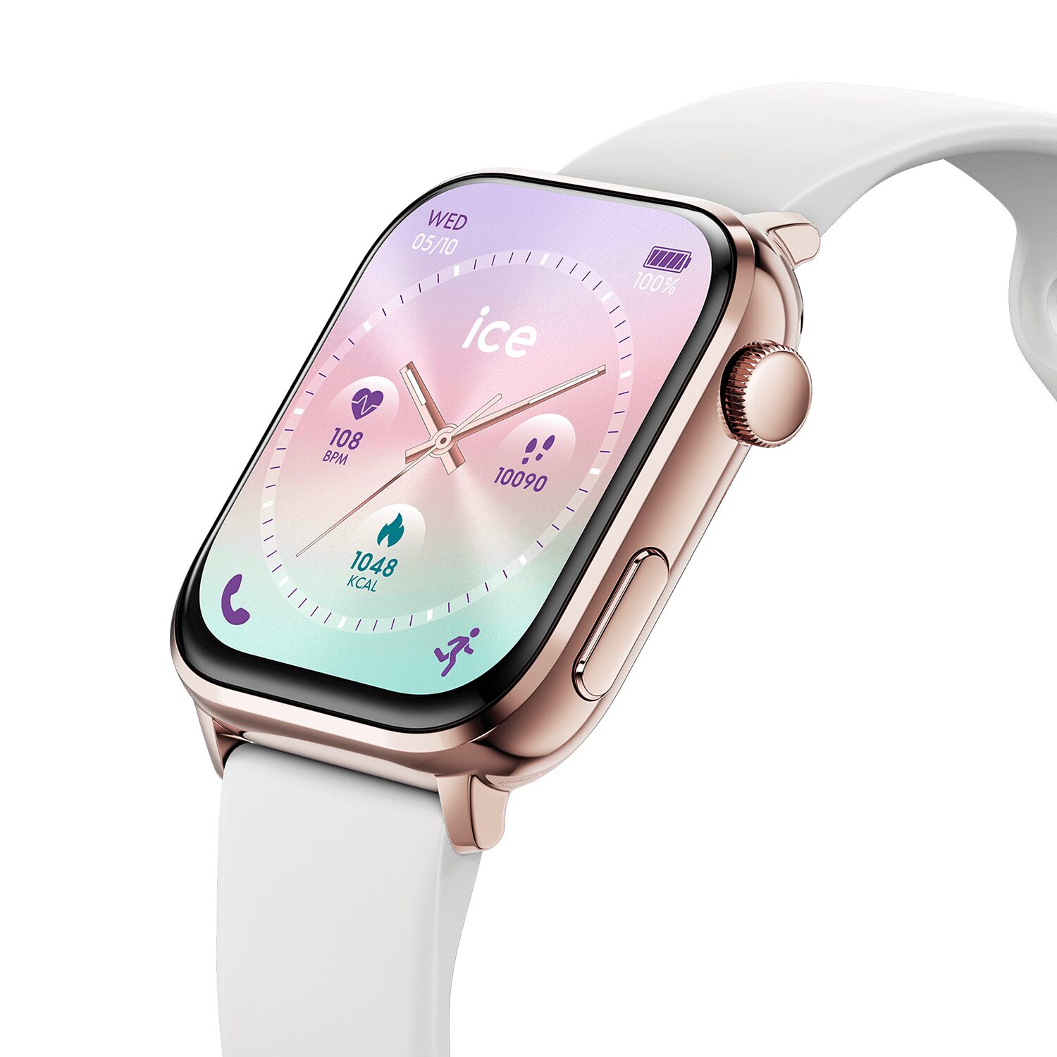 024302 Ice smart 3.0 rose- gold- White