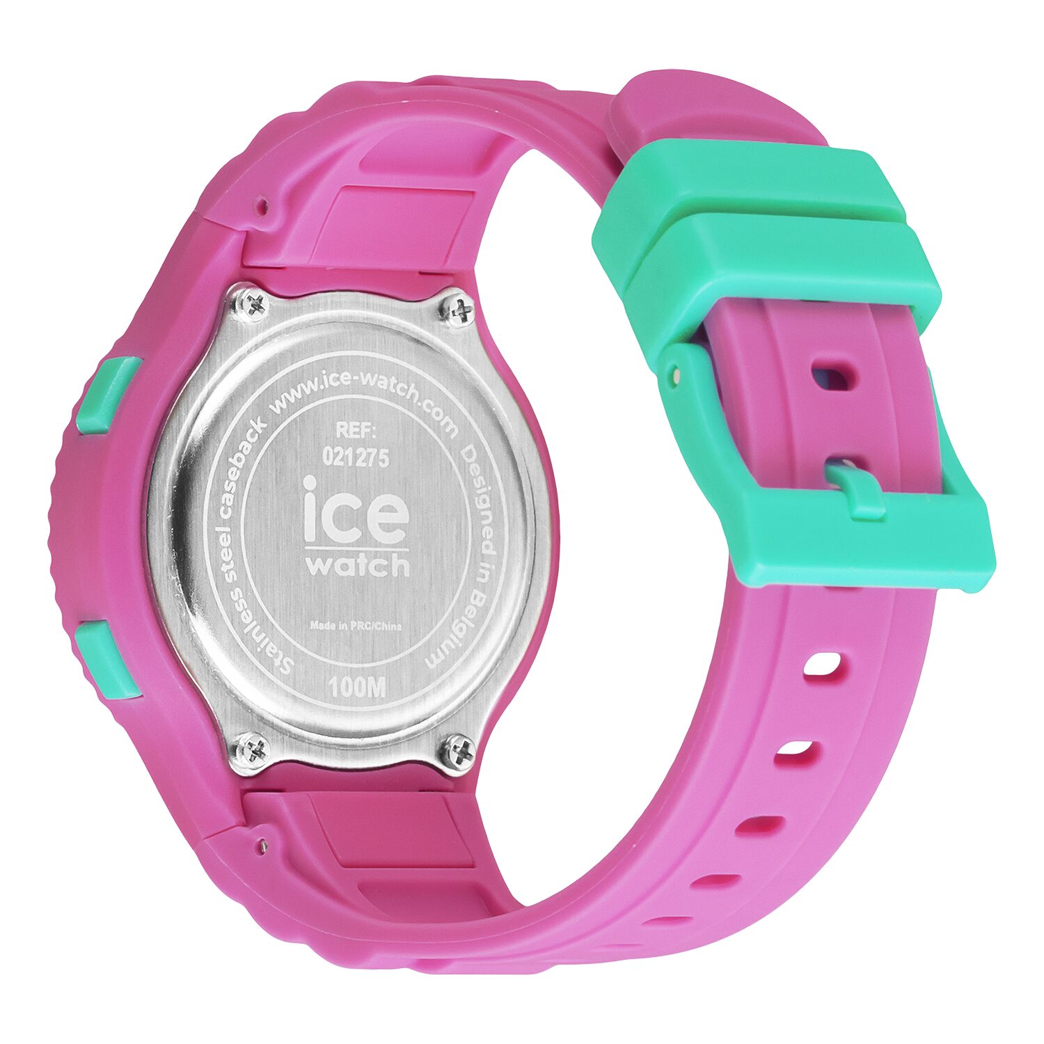 Ice digit Pink turquoise Small