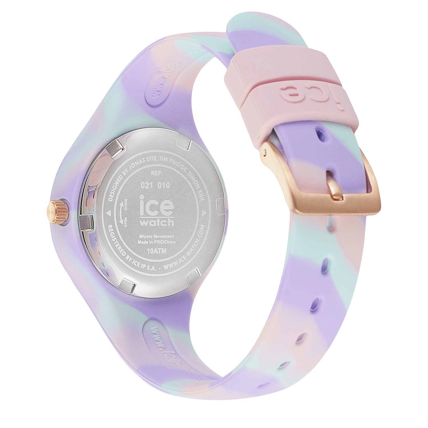  021010 Ice tie and dye Sweet lilac extra small