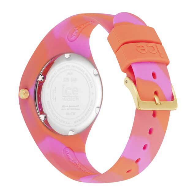 Ice tie and dye Coral small