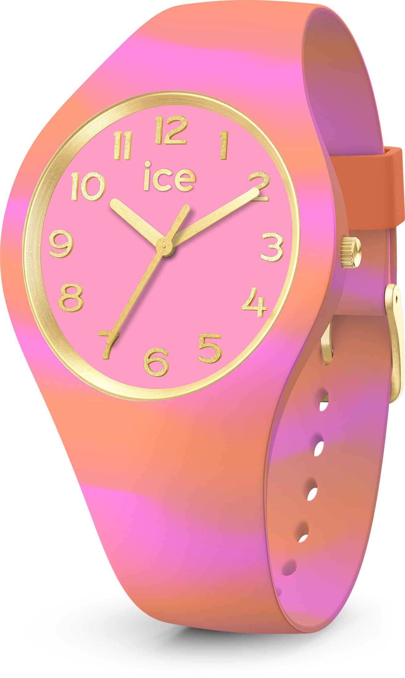 Ice tie and dye Coral small