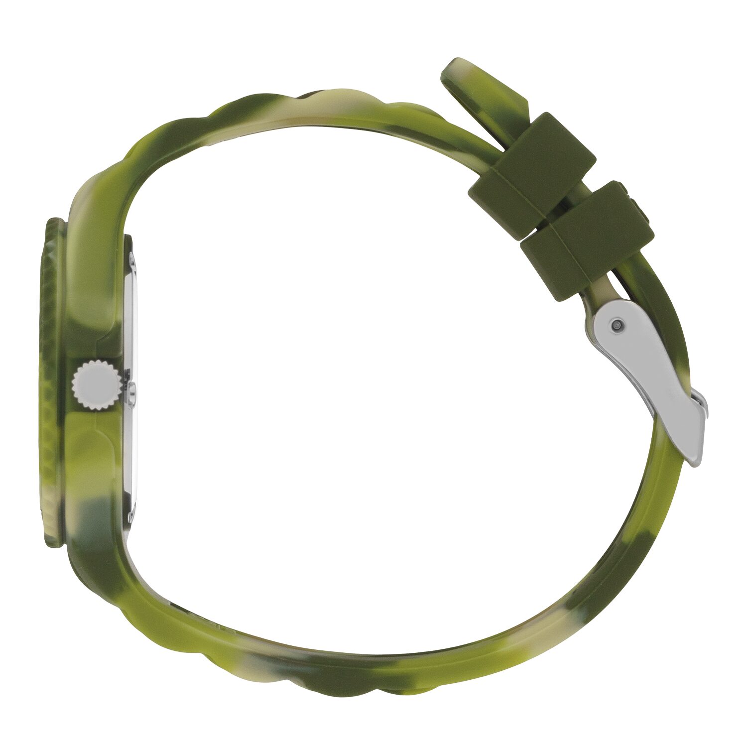 Ice tie and dye green shades extra small
