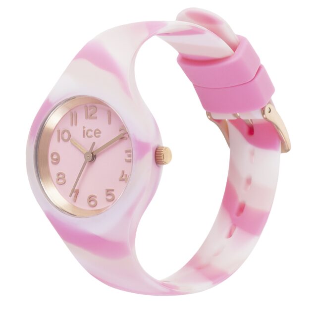 Ice tie and dye Pink shades extra small