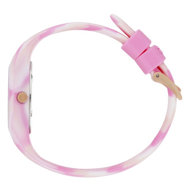 Ice tie and dye Pink shades extra small