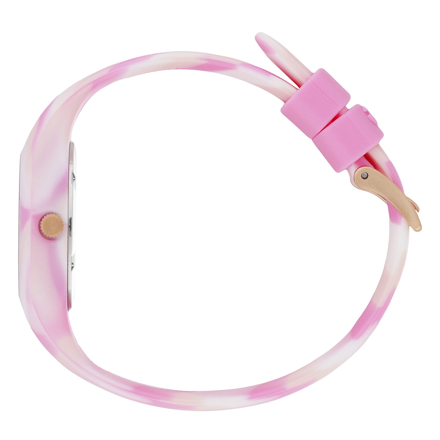 Ice tie and dye Pink shades extra small