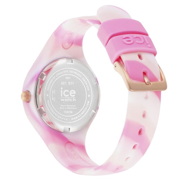 Ice tie and dye Pink shades extra small