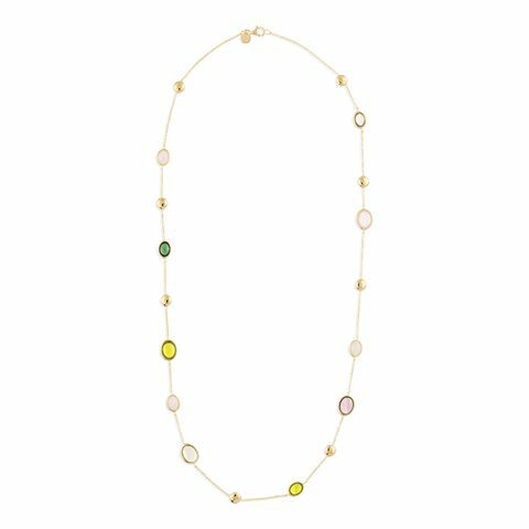 Italo bottene halsketting 18ct  lengte 60cm