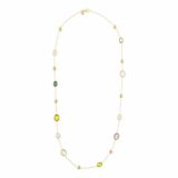 Italo bottene halsketting 18ct  lengte 60cm