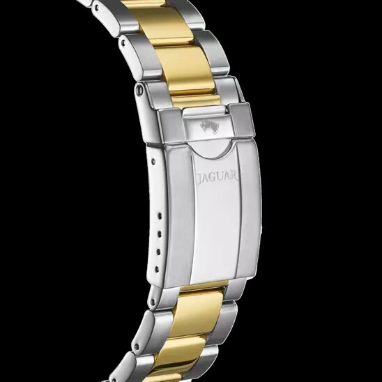 J862/1 BLAUW HEREN ZWITSERS HORLOGE JAGUAR EXECUTIVE PIONNIER