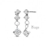 K2932 Oorringen zilver zirconium