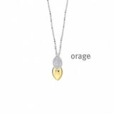 BB063 Ketting bicolor 925 rh cz