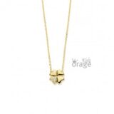 K2769 Orage Kids ketting klavertje 4  verguld zirconium