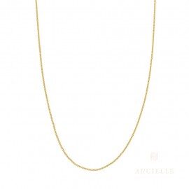 Aucielle ketting gourmette geelgoud  Lengte 45cm