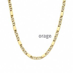 BB112/55 Ketting staal geel heren