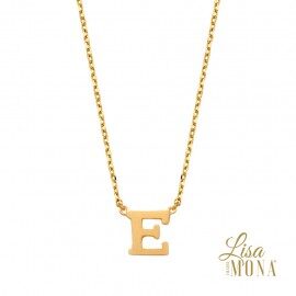 lm/g900e ketting letter E 38 +2.5+5.5 cm